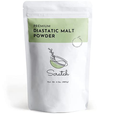 baking with diastatic malt powder.